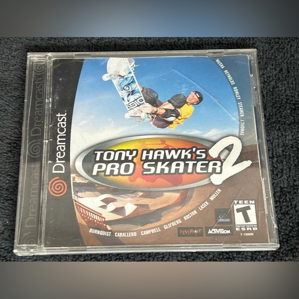 Tony Hawk's Pro Skater 2 - Sega Dreamcast - CIB Complete Tested Working